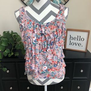 Lauren Conrad Multicolored Tunic